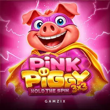 3x3 Pink Piggy: Hold the Spin